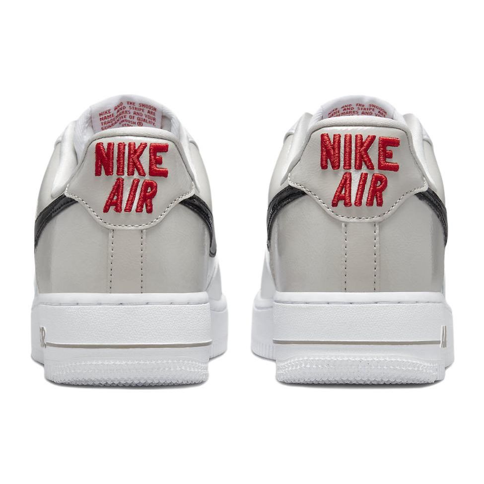 Nike Кроссовки для женщин Nike Air Force 1 07 Essential Белый Железная руда Патентный Черный Железная руда DQ7570-001