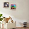 5D Diamond Painting Scenery Moon Round Drill Full Drill Inverted Tree Diy Cross Stitch Tree Inverted Decoration Painting 30*30 In Stock