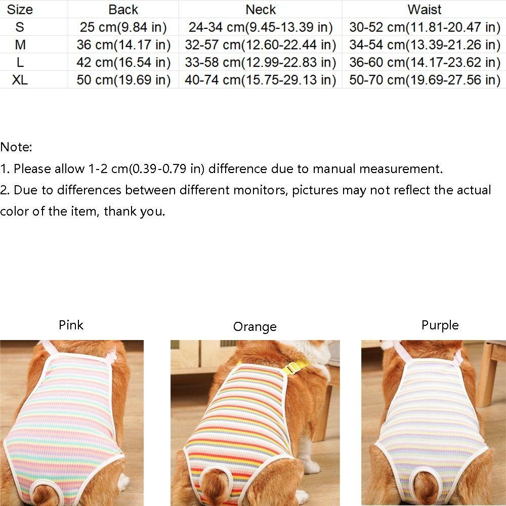 Breathable Female Dog Underwear Adjustable Straps Pet Safety Trousers  Outdoor Walk