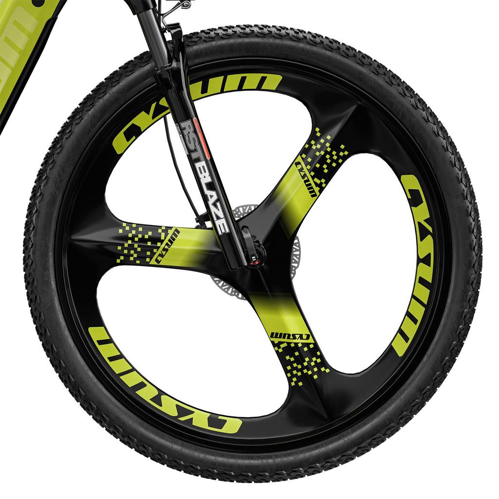 Cysum Speedy29 '' Электрический велосипед для взрослых 500 Вт мужской электрический велосипед 48 В 14 Ач аккумулятор, 29 дюймов женский электрический велосипед