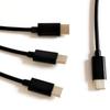 USB C на Мульти 3 в 1 USB Длинный Зарядный Кабель 1M/3.28ft Зарядный Шнур Универсальный Несколько Портов Длинный Зарядный Кабель USB C