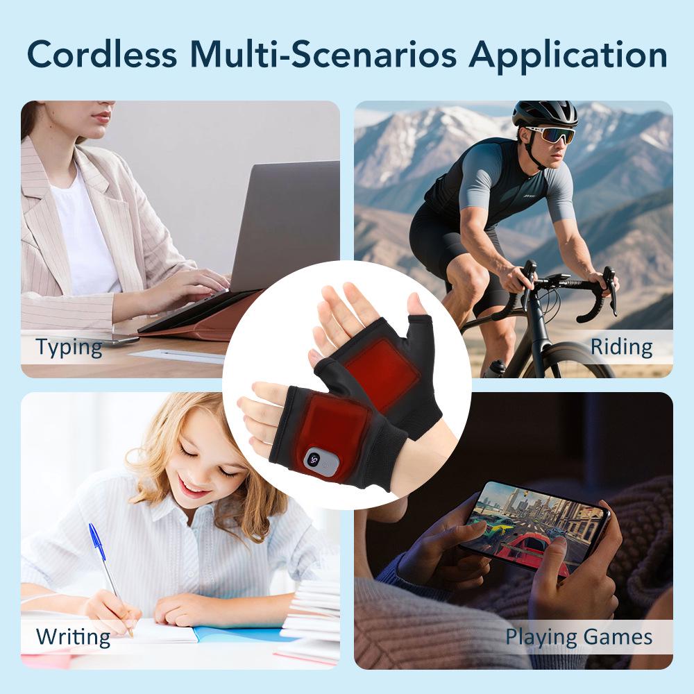 Умные USB-перчатки без пальцев для зимы