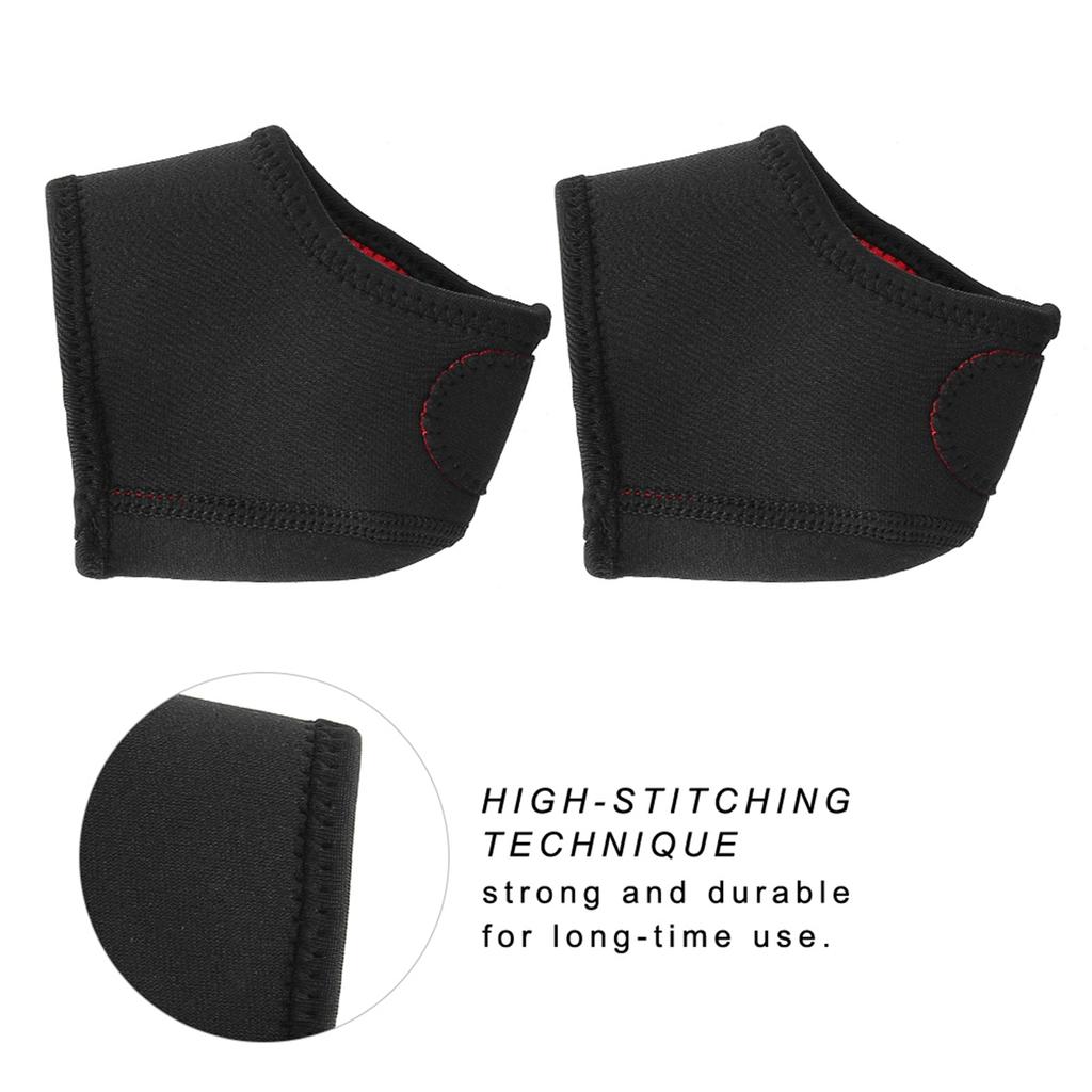 Унисекс Heel Guard Wrap Brace Защитные носки для пяток сохраняют тепло для женщин и мужчин