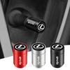 SKIA7 4Pcs Car Tire Valve Caps Alloy Dust Cap For Lexus RX330 IS250 Ct200h ES300h RX350 IS300h ES350 Car Styling Accessories Valve Cap