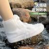 Water Shoes Rain Shoe Cover Men and Women Waterproof and Non-slip Rain Shoes Outdoor Wear-resistant Thickened Rain Boots Shoe Cover