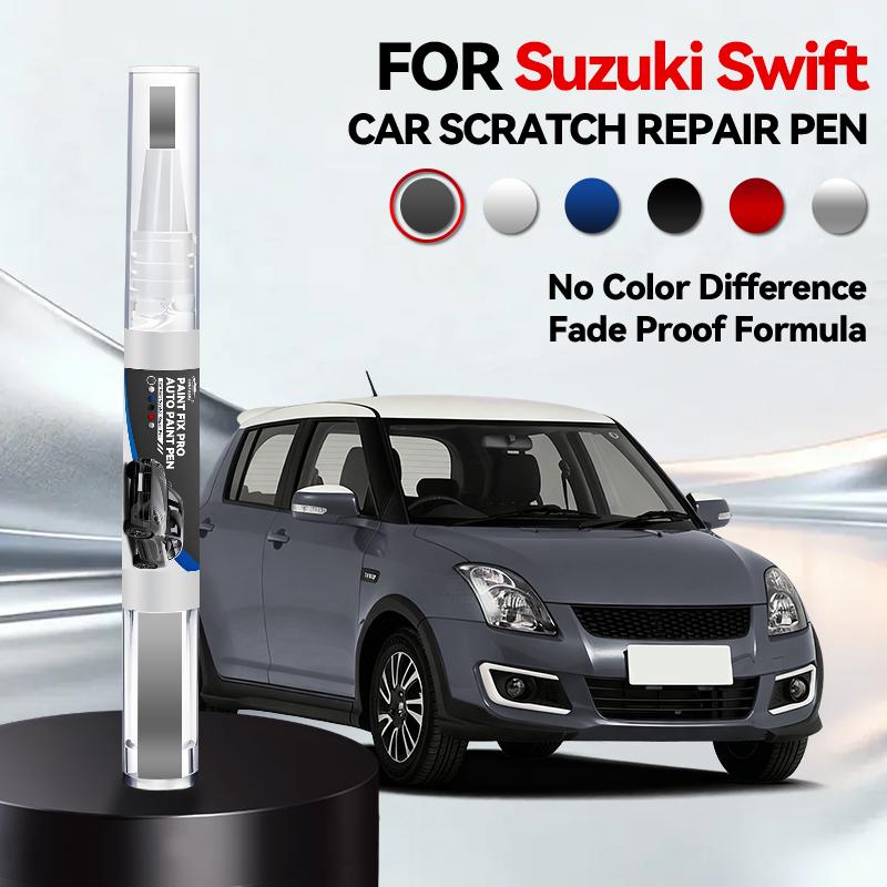 For Suzuki Swift Car Paint Repair Pen Touch Up Scratch Remover DIY Auto Accessories Black White Blue Red Silver Yellow Grey Pink