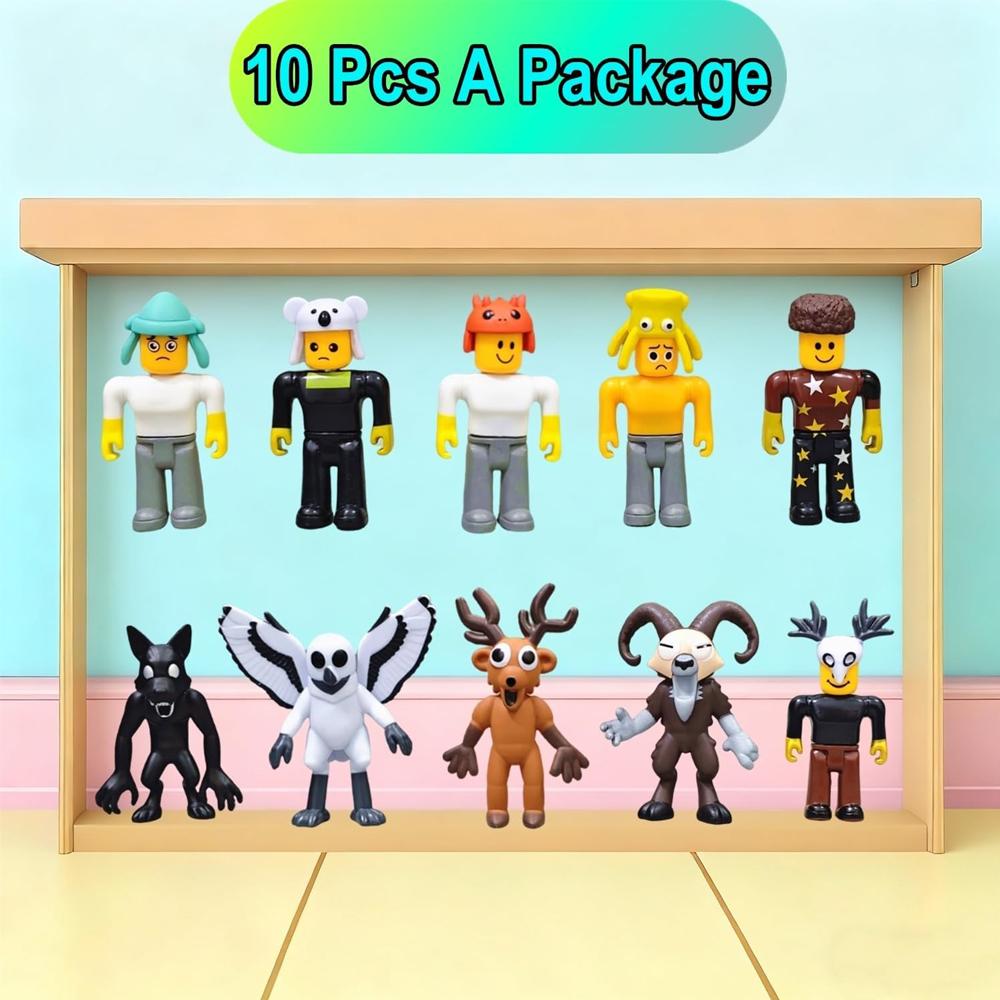 Игрушки Фигурки 99 Ночей в Лесу 10 шт. Фигурки Оленя Совы Барана Монстра для Фанатов Игры для Детей Коллекционеров
