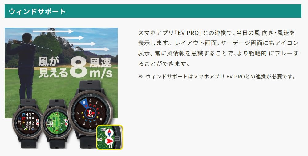 Asahi Golf GPS Гольф-навигация EAGLE VISION ACE PRO BK Тип часов Черный EV-337