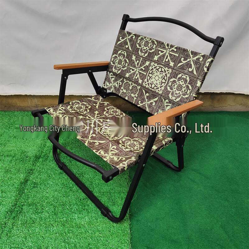 UOSUUOSU Outdoor Carbon Steel Foldable Kermit Chair