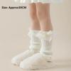 Lace Mid Calf Stacking Socks Y2K Girl Leg Cover New Girls Lolita Lace Sock Cover  Girls