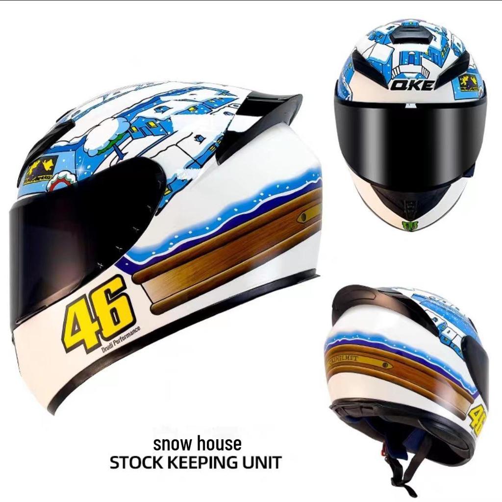 Unisex Retro Full-Coverage Motorcycle Helmet – All-Season Warmth & Safety for Street and Electric Vehicles