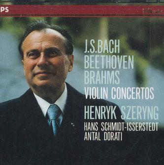 CD ГЕНРИК ШЕРИНГ - Бах Бетховен Брамс Концерты для скрипки 25CD32023 PHILIPS Япония Классика Б/У