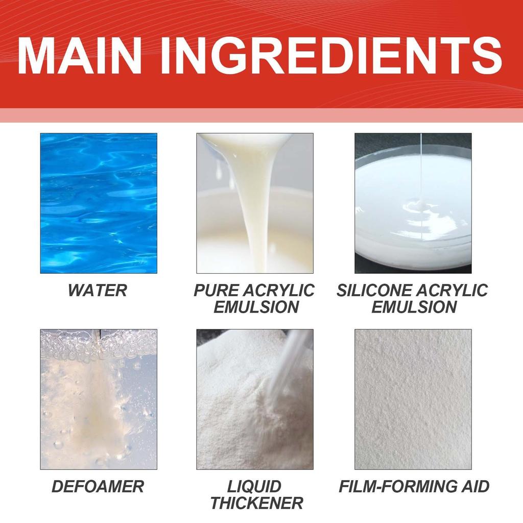 Transparent Waterproof Glue Anti-leakage Sealant Agent Roof Broken Water-based Sealant Plus Brush 100/300ml