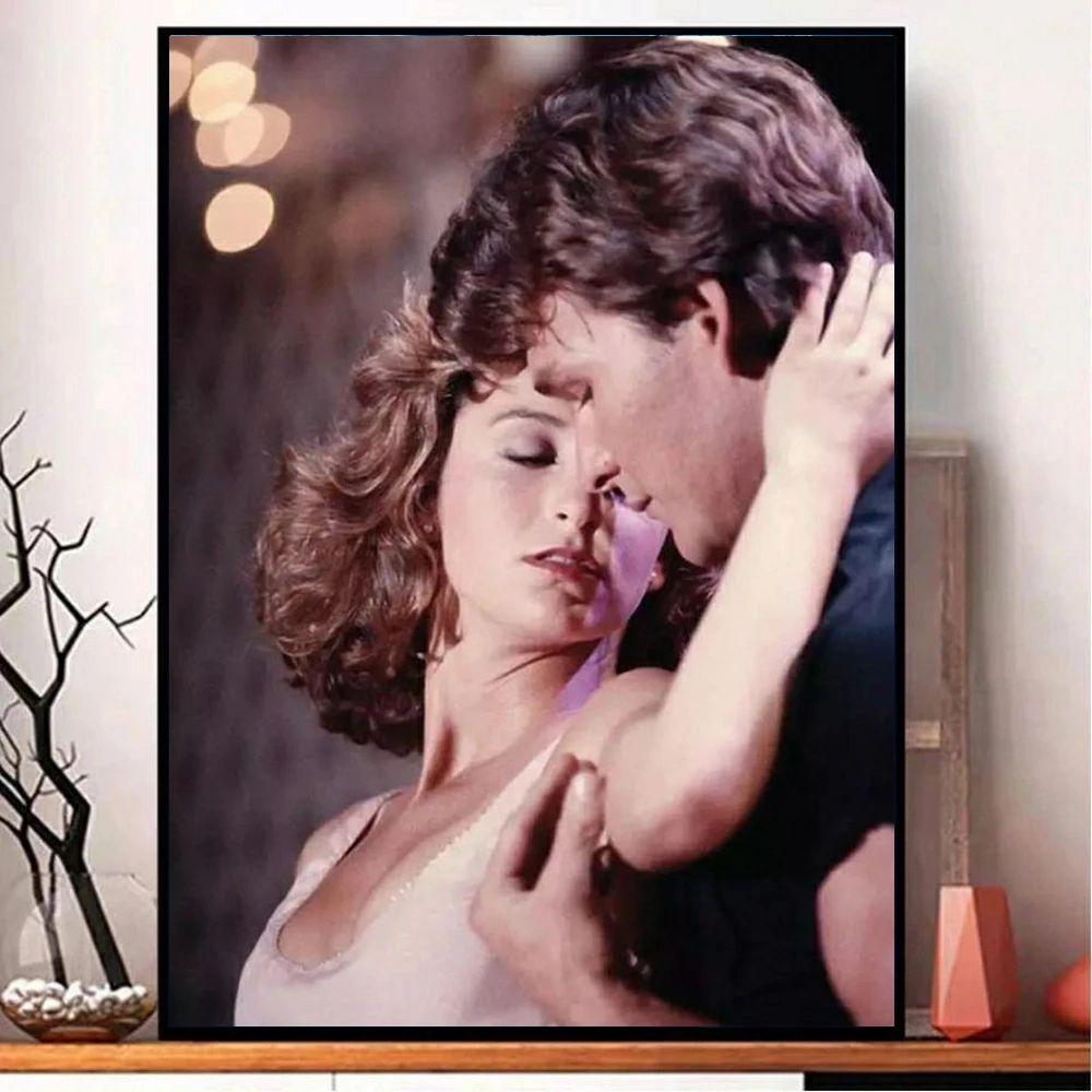 Грязные танцы кинопостер квадратный набор домашний декор настенная наклейка