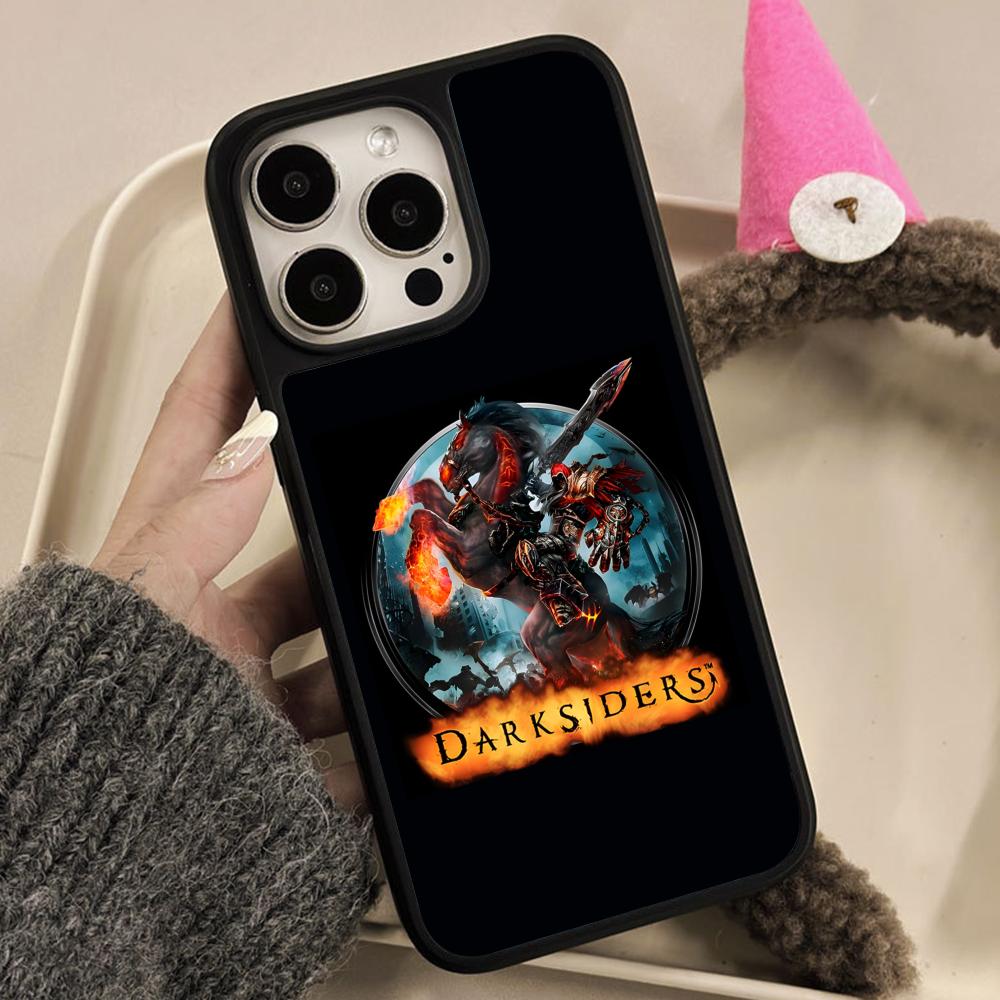 Чехол для мобильного телефона Darksiders для iPhone 17 16 15 14 13 12 11 Air Pro Max Plus Матовая поверхность Цветная крышка Обложка Красивый