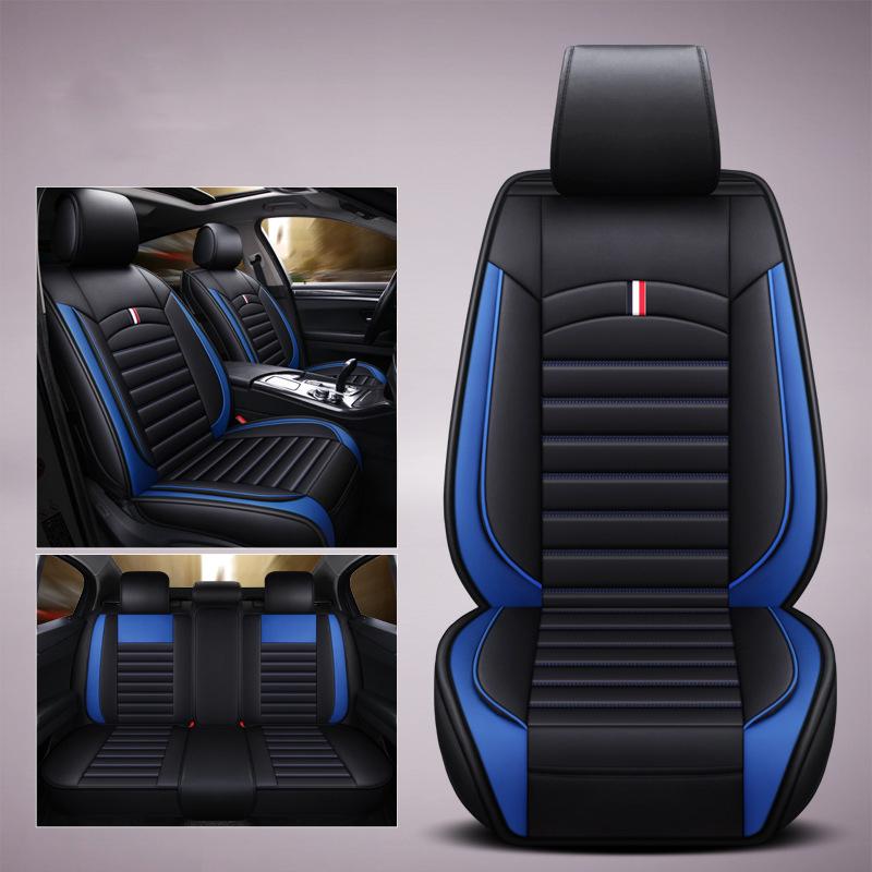 5 мест Универсальный чехол для автомобильного сиденья Водонепроницаемый 5 шт. Чехол для автомобильного сиденья Универсальная зимняя подушка для автокресла