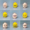 8 шт. Кубики MOC Лицо Голова Фигурка Выражение Лица Детали Образовательные Строительные Блоки Игрушки Для Детей