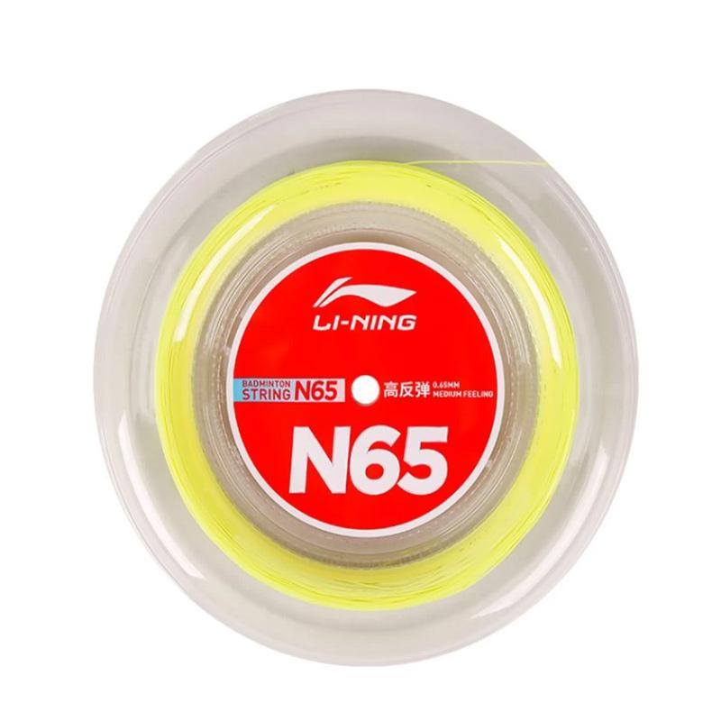 Li Ning Струны для бадминтона N65 Нейлоновые Унисекс AXJT039