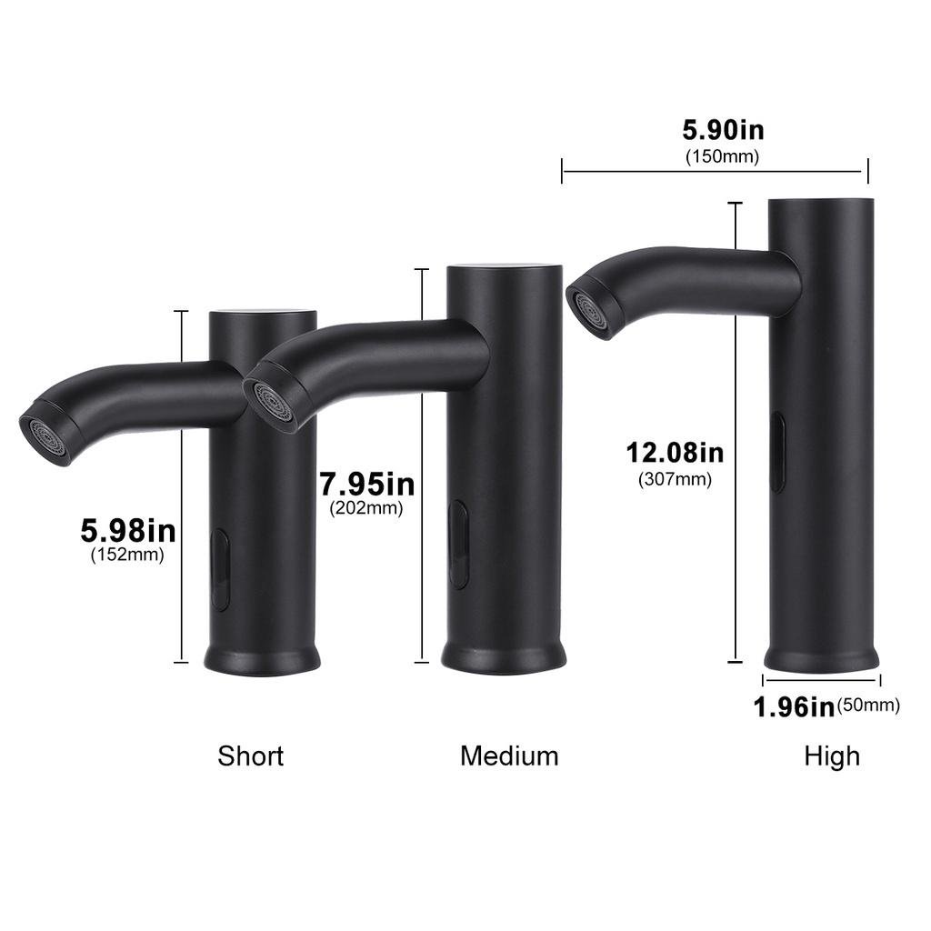 Sink Faucets Water Tap Automatic Infrared Sensor Faucet Deck Mount Smart Touch Hands Free Inductive Water Tap Kitchen