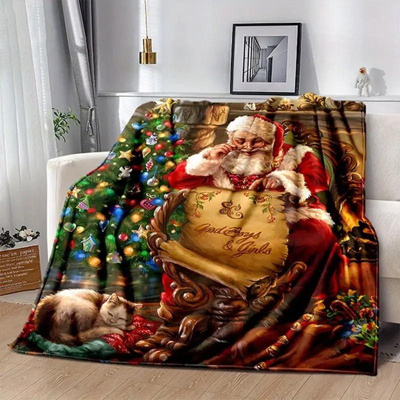 Утолщенное махровое одеяло Одеяло с цифровой печатью Одеяло с круглым ворсом Одеяло