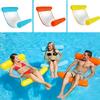 Outdoor Foldable Water Single People Inflatable Lounger Floating Bed