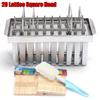 20Pcs Stainless Steel Ice Pop Molds Machine Ice Lolly Popsicles Mould Stick Holder Home Kitchen Shop Ice Cream Maker Large