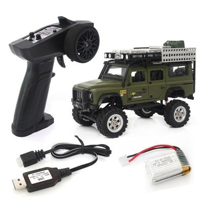 1/28 масштаб 4WD 2.4Ghz имитация дистанционного управления внедорожный скалолазный автомобиль с передними и задними фарами модель игрушечного автомобиля