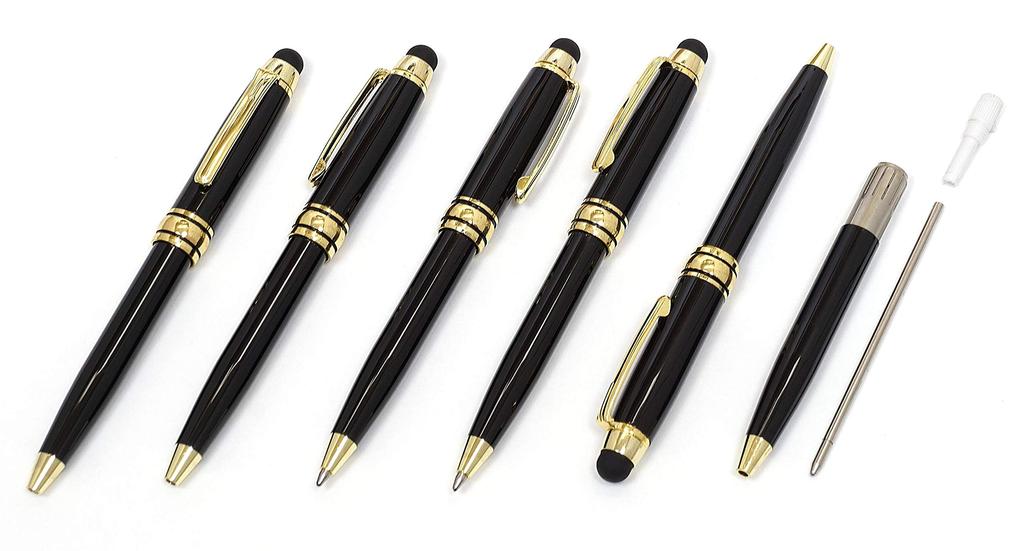 Тонкий пенал из воловьей кожи красно-коричневый набор для смартфона сенсорный металлический мини ретро вращающаяся шариковая ручка ASCR-TK66A