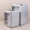 8/12/24/30 Positions Mobile Phone Safe Storage Case Display Holder Cabinet Aluminum Alloy Cell Organizer