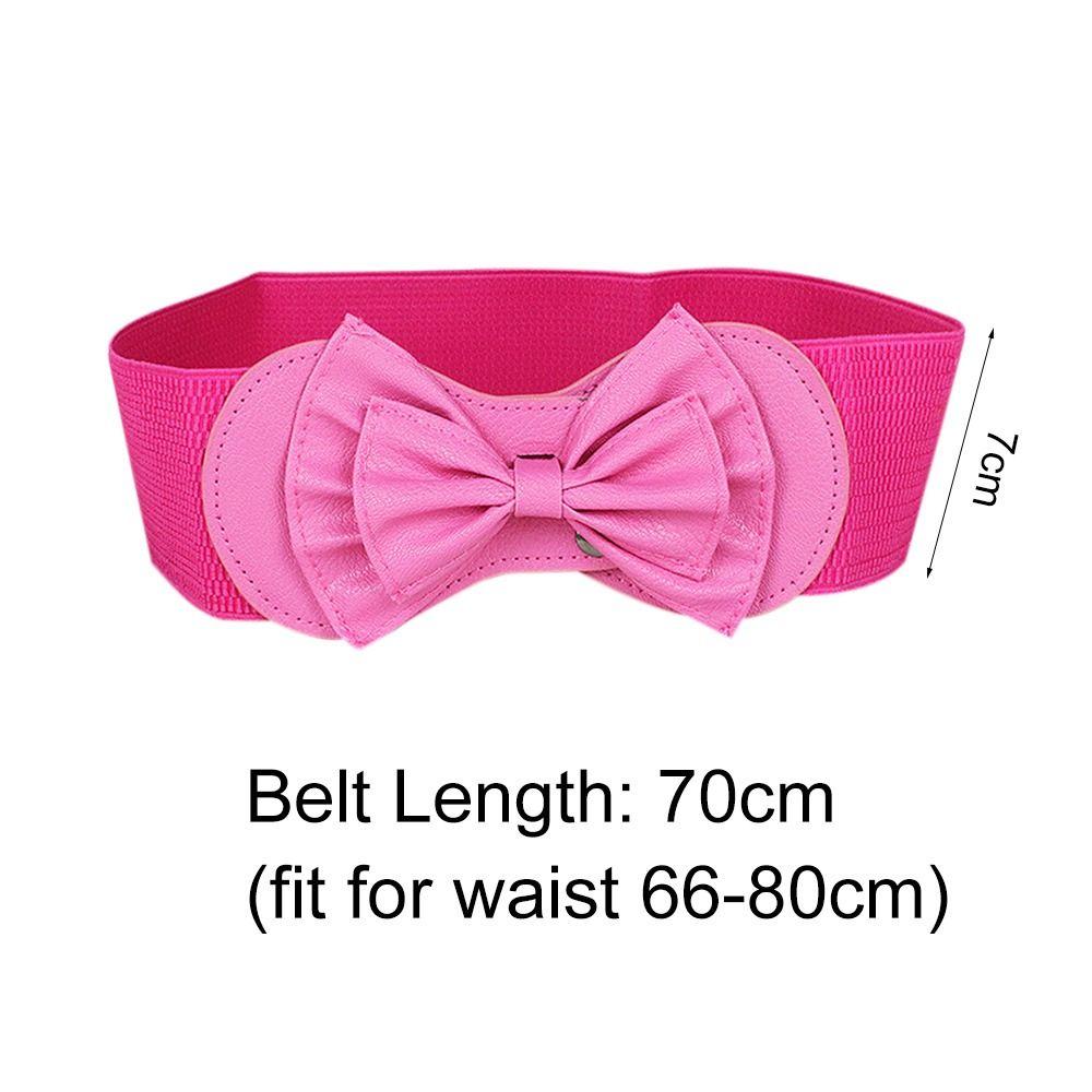 Elegant Waist Belts Women Waistband Waist Strap Elastic Belts Stretch