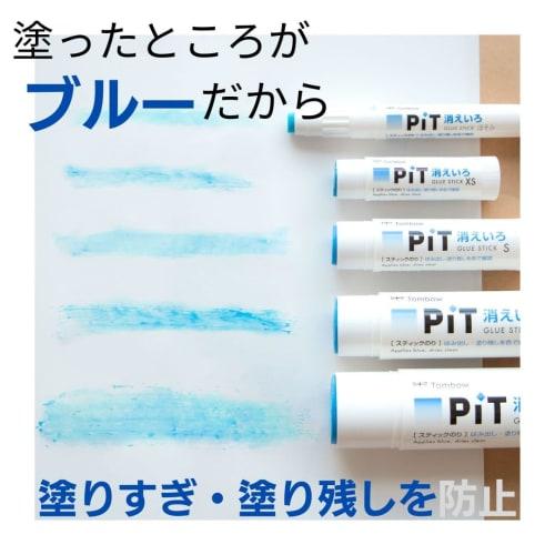 Клей-карандаш Tombow Pencil Stick Disappearing Pit N PT-NC Blue Размер корпуса: 25x100 мм/Вместимость примерно. 22г/40г
