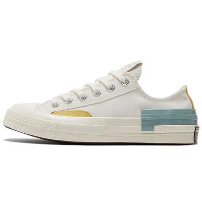 1970-е Chuck Taylor All Star Модные низкие парусиновые кеды Женские кроссовки Молочно-белые Синие 572445C