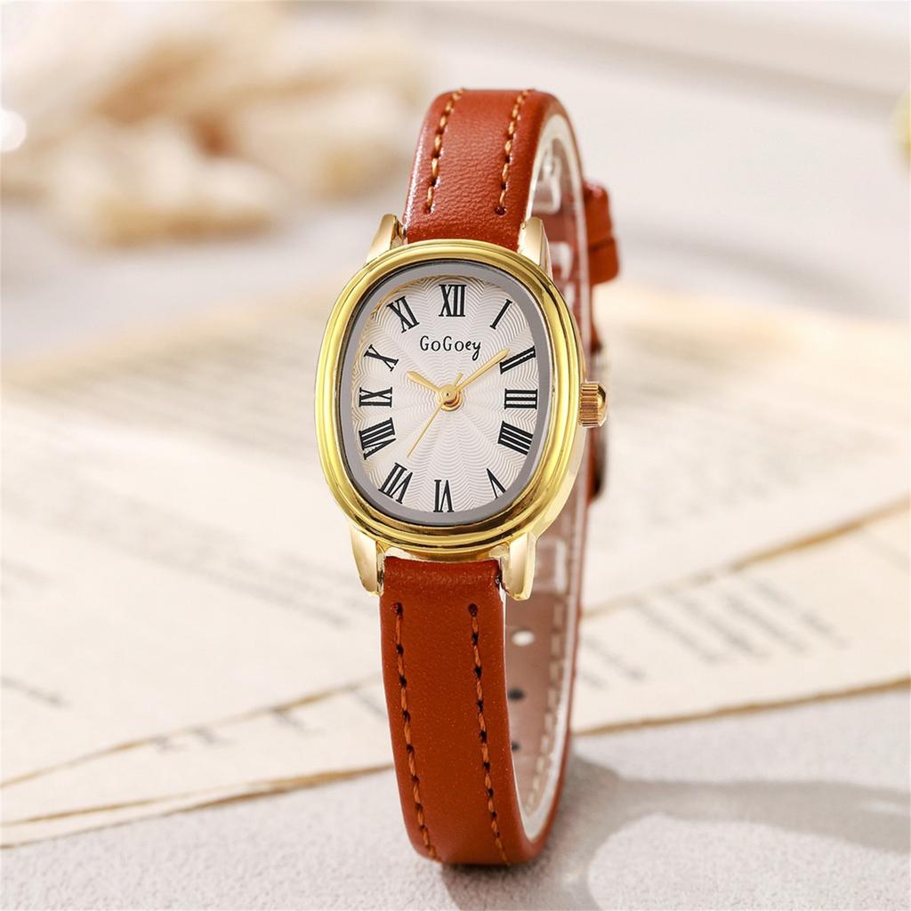 Женские модные кожаные часы