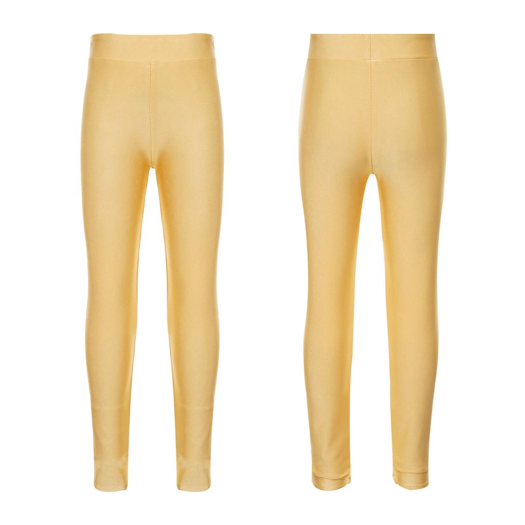 Стильная одежда для катания на коньках для девочек, эластичные длинные брюки для танцев, леггинсы с эластичным поясом