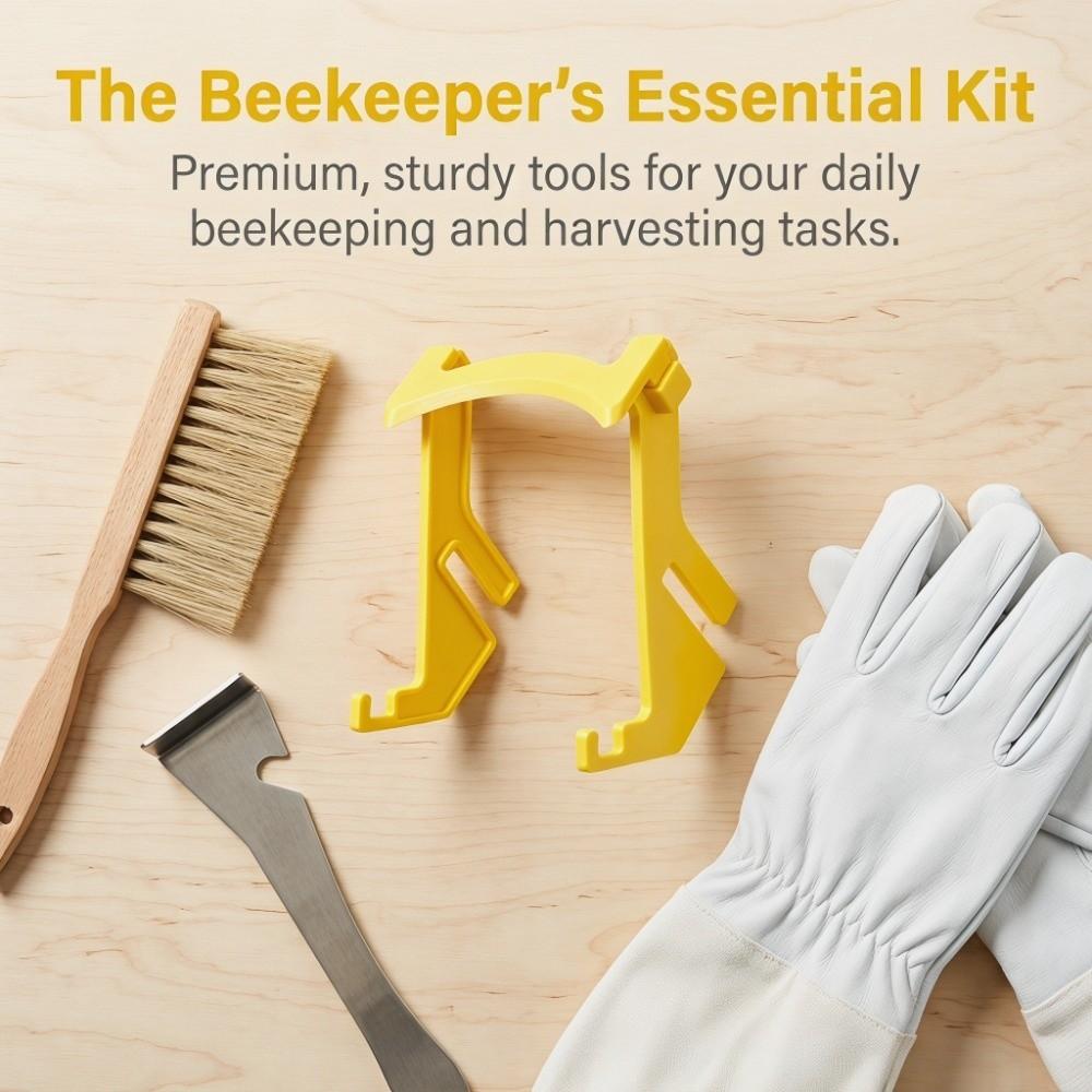 3Pcs Portable Honey Bucket Rack Plastic Beehive Frame Holder Frame Grip Holder Honey Harvesting