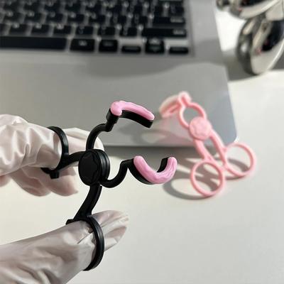 Силиконовые пластиковые специальные щипцы для контактных линз, вставка для контактных линз, средство для снятия, мягкий пинцет, инструменты для макияжа, портативное средство для надевания