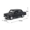 1/32 Scale LADA 2106 Diecast Car Model Toy, Pull Back Toy Vehicle with Sound and Light for Kids Toddler Boys Girls Gift Collection