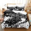 3D Print Anime Berserk Bedding Collection Double Twin King Duvet Cover Comforter Pillowcase Boys Girls Adults Bedroom Duvet Cover Sets