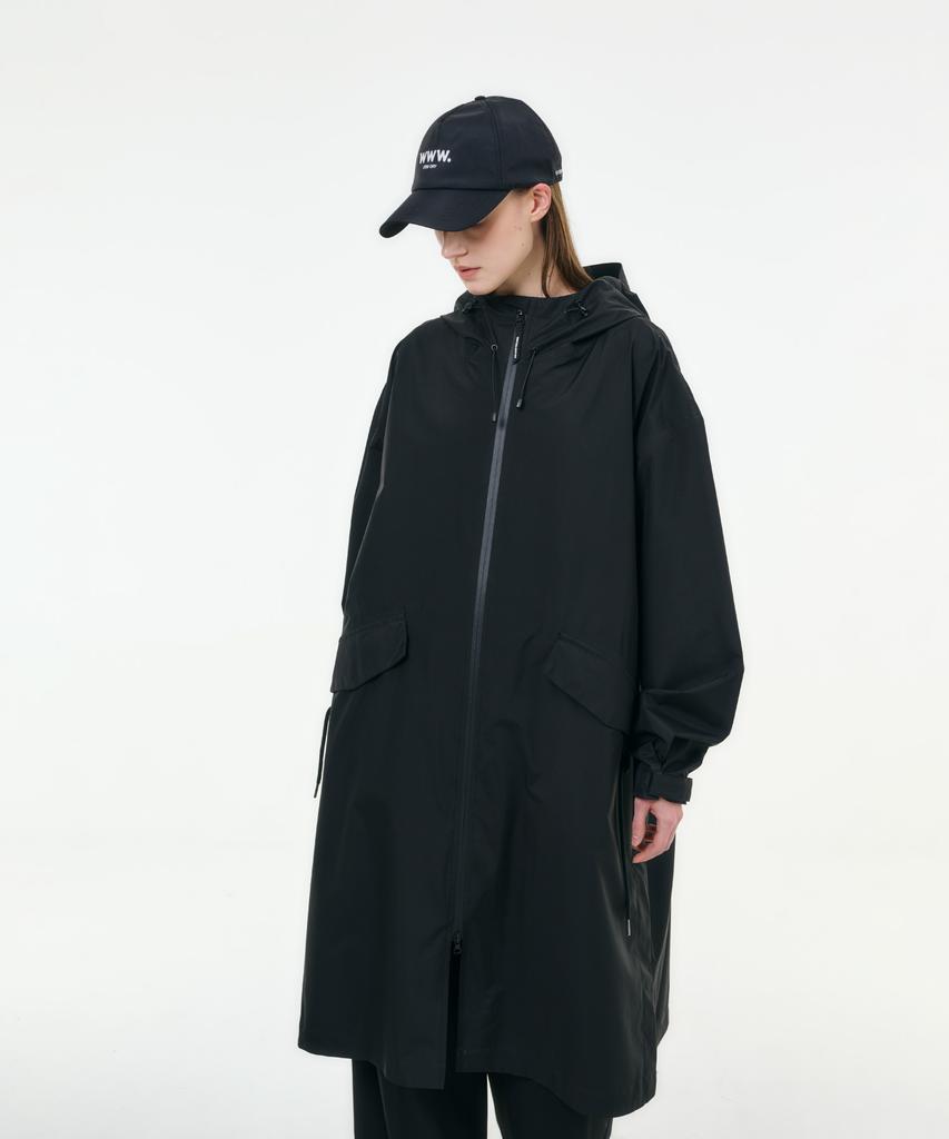 Whether Weather Hwaseong Women'S Weather Coat Essential Collection Black