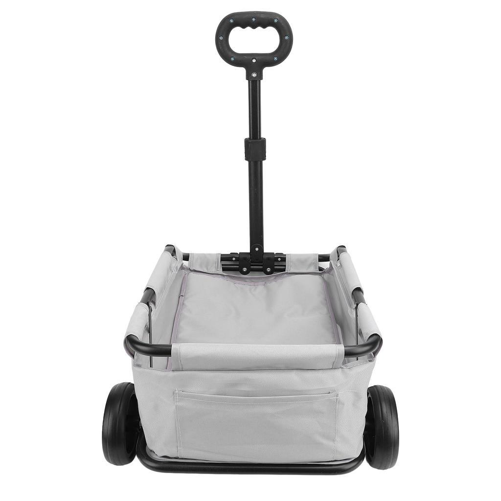 Коляска для собак Углеродистая сталь 15,43 Грузоподъемность Легкая Складная Переноска для животных на колесах Дорожная тележка для питомцев