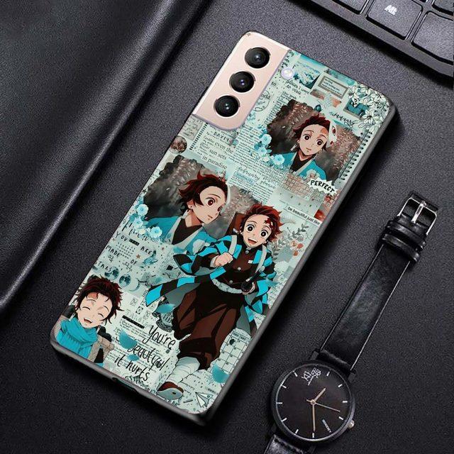 Чехол для Samsung Galaxy S21 S20 S10 S9 S8 Plus Ultra 5g S10lite S10e S7edge S20 S21 Fe, чехол Demon Slayer Kimetsu, аниме