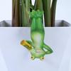 Статуэтка Перевернутой Пьющей Лягушки Перевернутая Мультяшная Фигурка Лягушки Смола Скульптура Животного