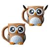 Ice Cream Pint Holder 3D Printing Owl Ice Cream Pint Containers Reusable Ice Cream Tub Novelty Dessert Container