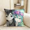 Game OOmori SSunny MMewo Various Sizes Square Pillow Case For Car Home Bedchamber Decor