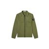 Zip Dyed Jacket Men Jacket Olive-Green 7215114WN-V0158