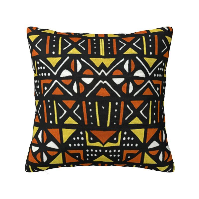 African Ethnic Ankara Style Cushion Cover x cm Polyester Soft Throw Pillow Case For Sofa Seat Decoration Bedding Pillowslip