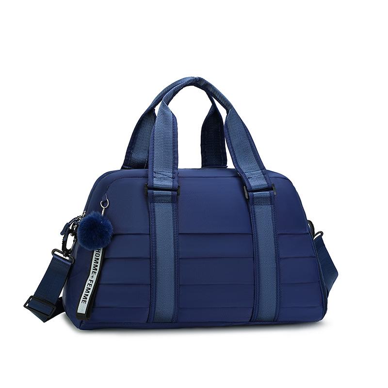 Женская дорожная и спортивная фитнес-сумка кроссбоди большой вместимости, однотонная