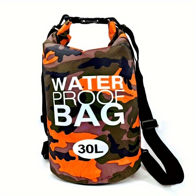 Drifting Polyester Waterproof Bag, Waterproof Bags, Water Play Dry Wet Separation Backpack, Outdoor Snorkeling and Swimming