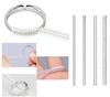 4 Pcs Ring Sizer Adjuster for Loose Rings Invisible Silicone Ring Resizer