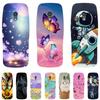 Для телефона Nokia 3210 4G 2024 Чехол astronaut Силиконовый Защита камеры Задняя крышка Для Nokia 3210 4G 2024 Funda Coque Nokia3210